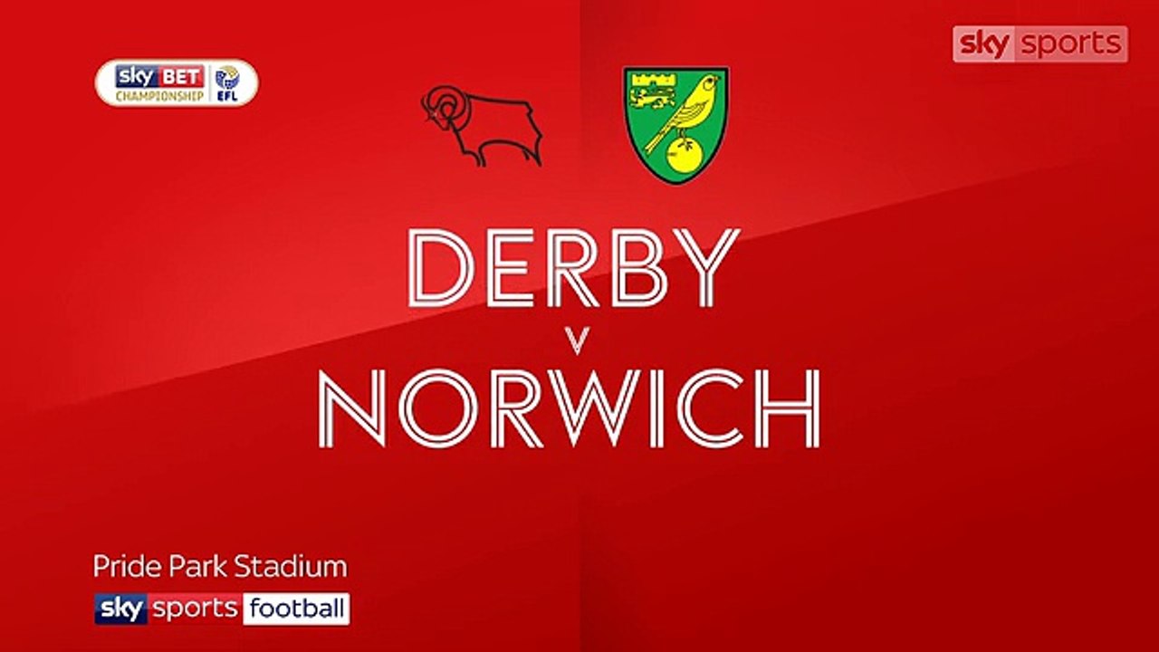 Derby 1-1 Norwich  all goals & highlights 10.02.2018 ENGLAND: Championship