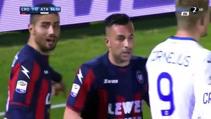 Jose Palomino Goal HD - Crotone 1-1 Atalanta 10.02.2018