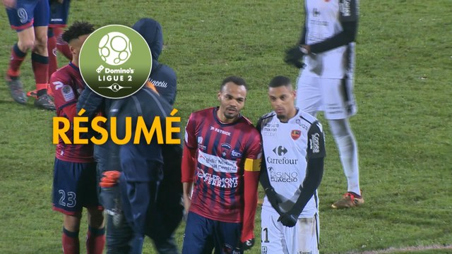 Clermont Foot - Gazélec FC Ajaccio (1-0) - Résumé - (CF63-GFCA) / 2017-18