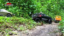 3 trucks enjoying the mud soup SPA pool! Mudding at Butterfly Trail! RC offroad adventures