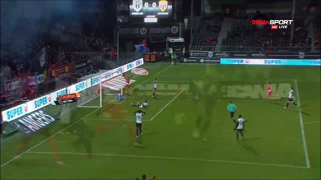 0-1 Stevan Jovetić Goal France Ligue 1 - 10.02.2018 Angers SCO 0-1 AS Monaco