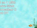 Clé USB iPhone 128 Go JIAHCN 3 en 1 USB stick Mémoire Stick  Android connecteur Convient