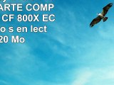 Komputerbay 64GB Professional CARTE COMPACT FLASH CF 800X ECRIRE 75 Mo  s en lecture 120