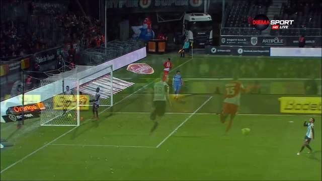 0-2 Stevan Jovetić Goal France Ligue 1 - 10.02.2018 Angers SCO 0-2 AS Monaco