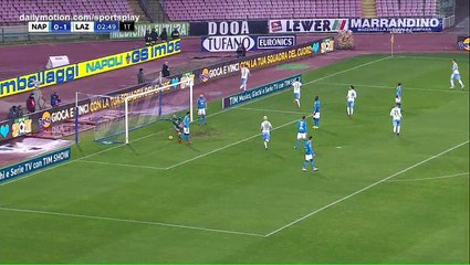 Stefan de Vrij Goal HD - Napoli 0 - 1 Lazio - 10.02.2018 (Full Replay)