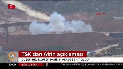 TSK'dan Afrin açıklaması