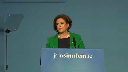 Mary Lou McDonald asume la presidencia del Sinn Féin