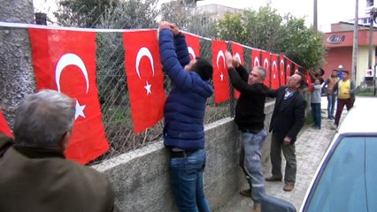 Afrin şehidinin ailesine acı haber verildi