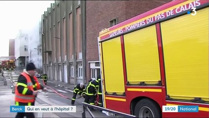 Incendie d'un hôpital à Berck : la garde à vue du suspect prolongée