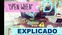 DIY ❤ Cartas Ábrela Cuando EXPLICADO ❤ OPEN WHEN ❤ Detalles para tu novio ❤