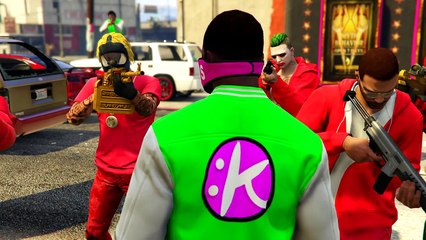 GTA 5 ONLINE - KSG VS CRIPS AND BLOODS PART 3 (MUST WATCH)