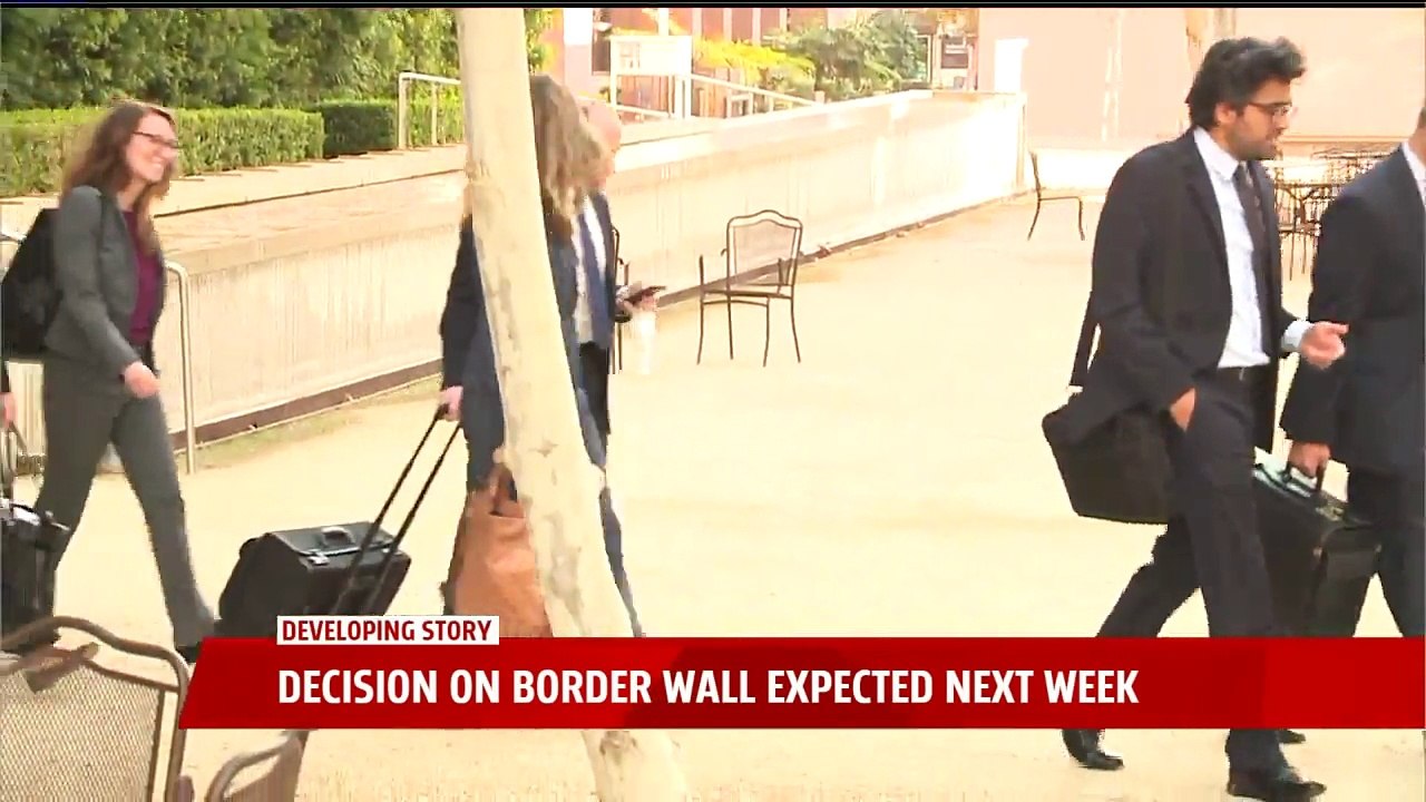 California Judge Mulls Arguments in Border Wall Lawsuit