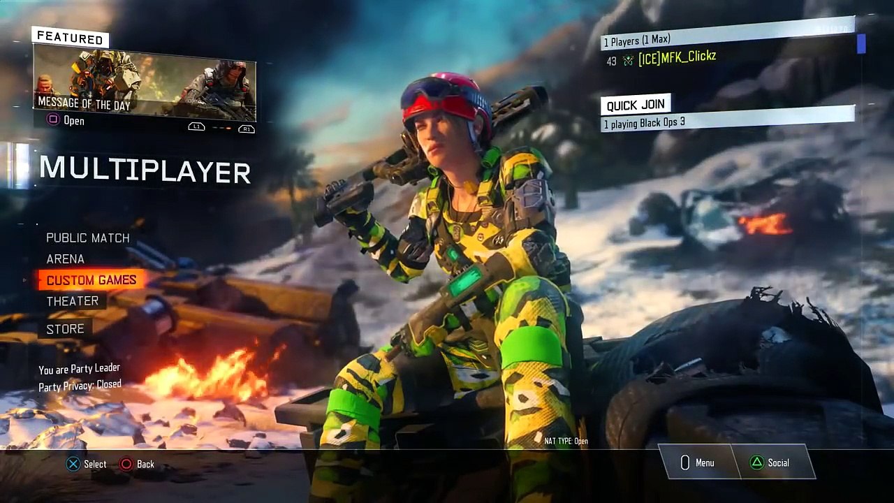 Black Ops 3 Glitches: Black Market Weapon Camo Glitch "BO3 Glitches" "Black Market Glitch"