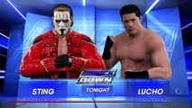 WWE 2K17 - Sting vs Lucho