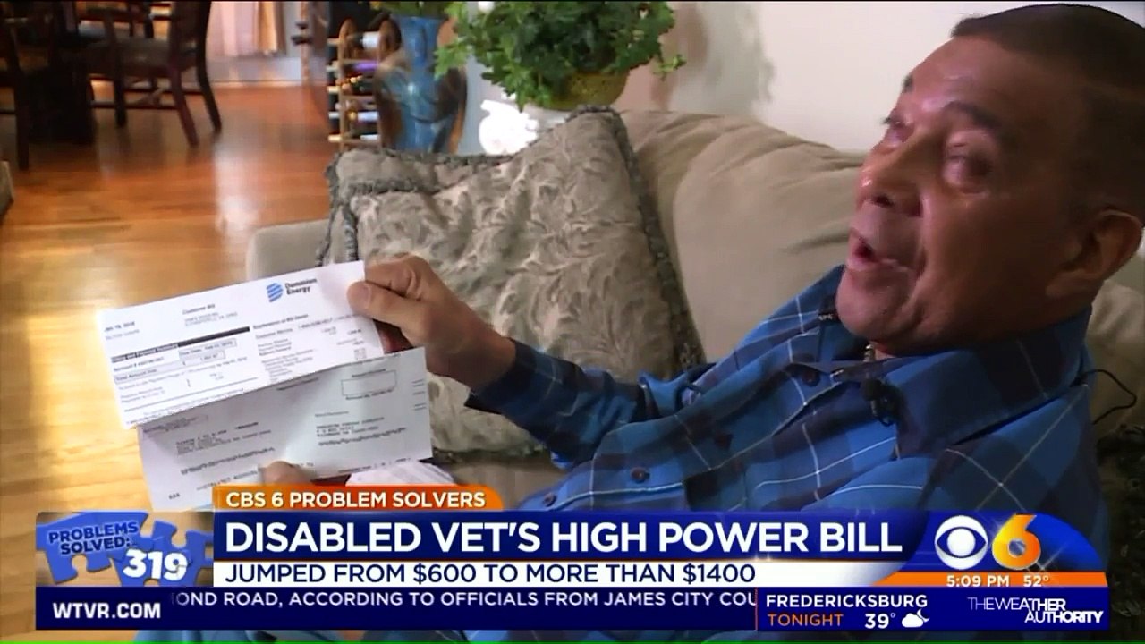`I Already Have PTSD:` Nearly $1,500 Power Bill Concerns Purple Heart Recipient