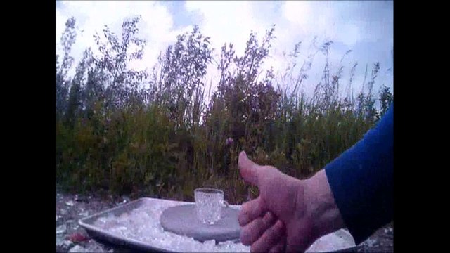 CRUSHED IT. PART NINE 9, BUNCH BOWL GLASS CUP. VICTOR PIZZEY FELECIA187,OLDS ALBERTA CANADA.