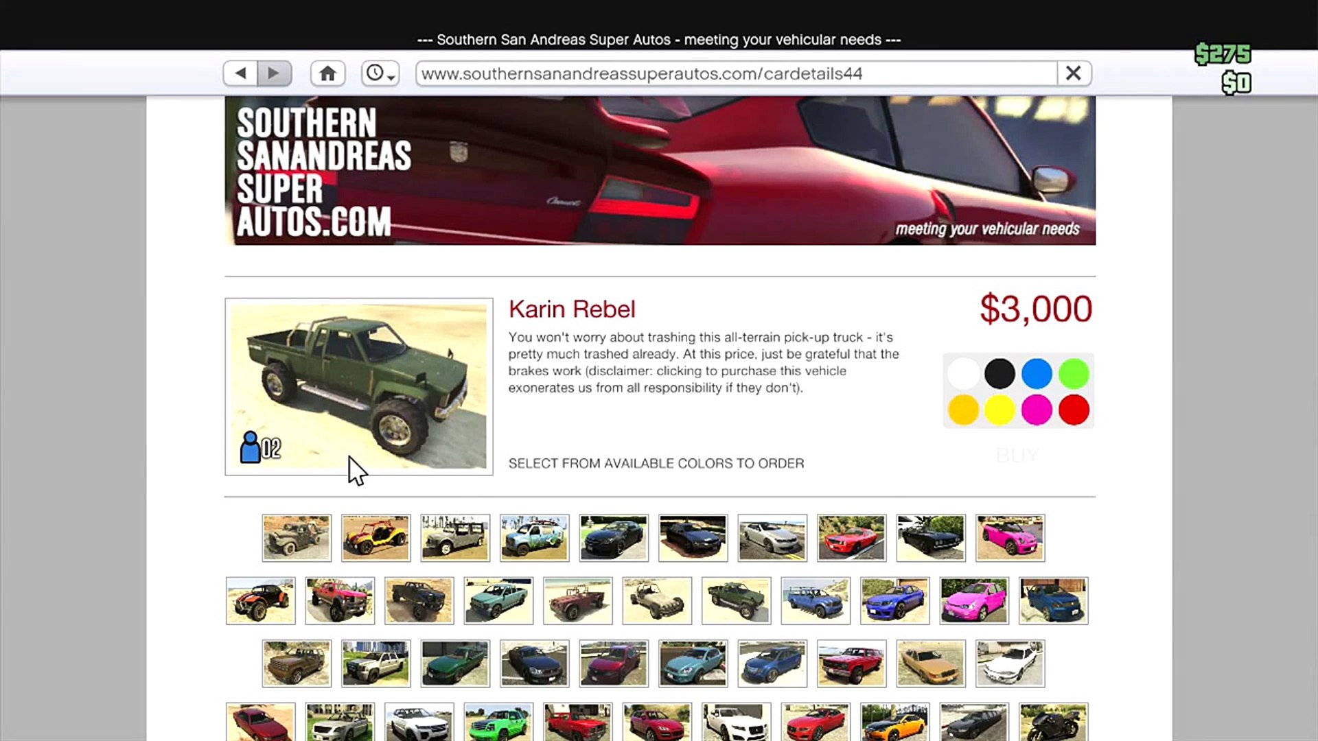 GTA 5 Online - Clean Karin Rebel Secret Spawn Location & Guide! "GTA V Rare  Cars" "GTA 5 Secrets" - video Dailymotion