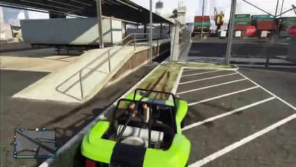 GTA V Online - "CAR LAUNCH GLITCH!" (GTA 5 Online Swingset Glitch) [GTA 5 Gate Launch] *1.09*