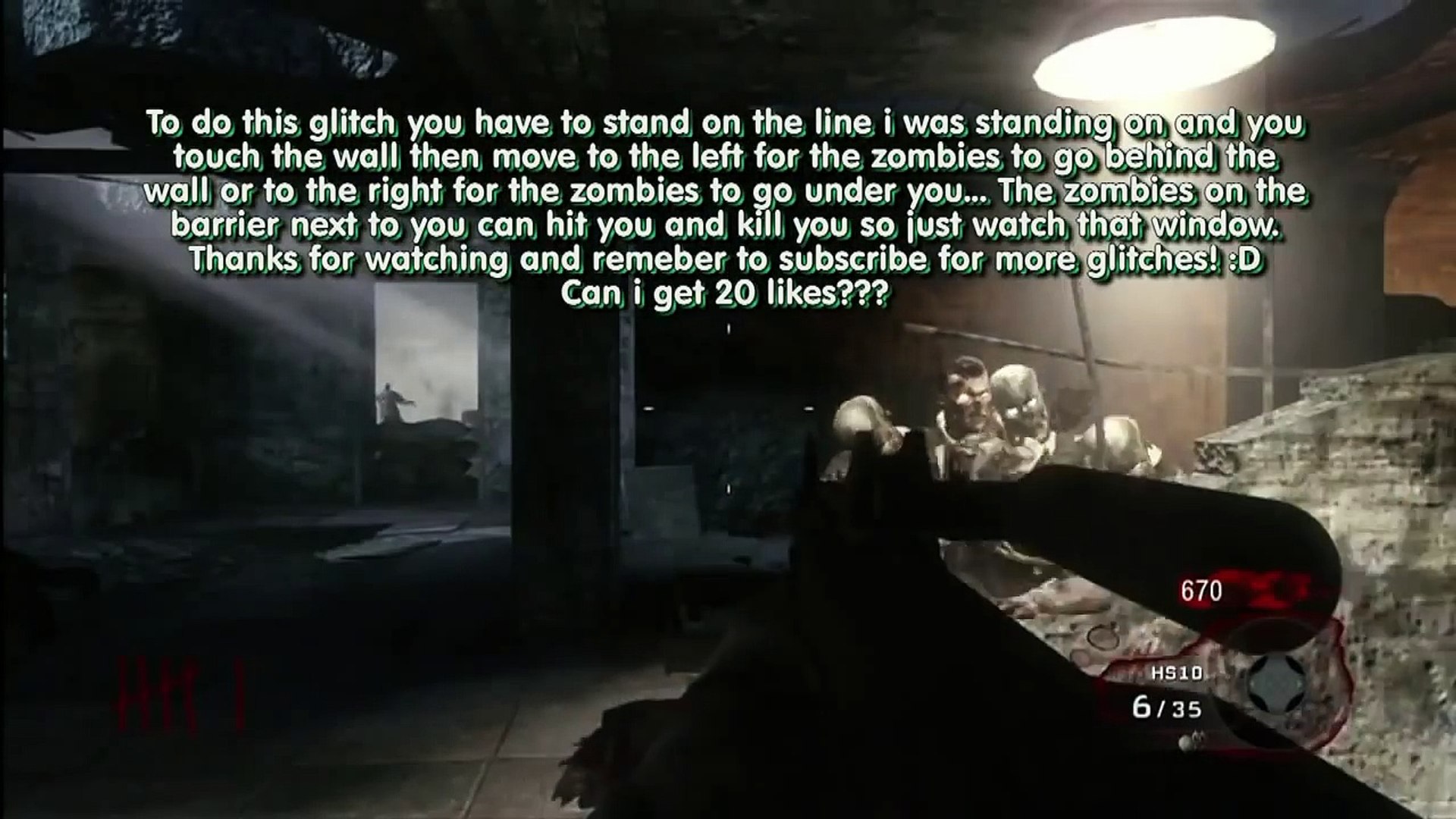 Black Ops Zombies Nacht Der Untoten Barrier Glitch Video Dailymotion