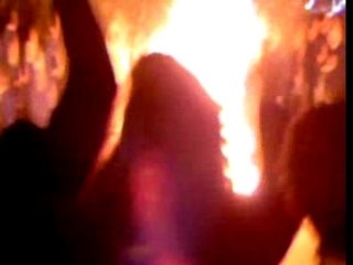 Manif étudiante feu crs figth