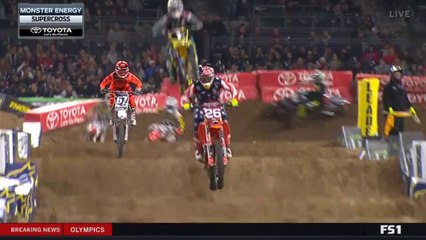 2018 Supercross Round 6 San Diego 250 West Heat 2 HD