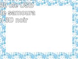 818Tech No19400060038 HiSpeed 30 clé USB 8Go Épée de samouraidu Japon 3D noir