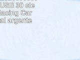 818TEch No28200050336 HiSpeed USB 30 clé 16Go F1 Racing Car 3D en métal argenté