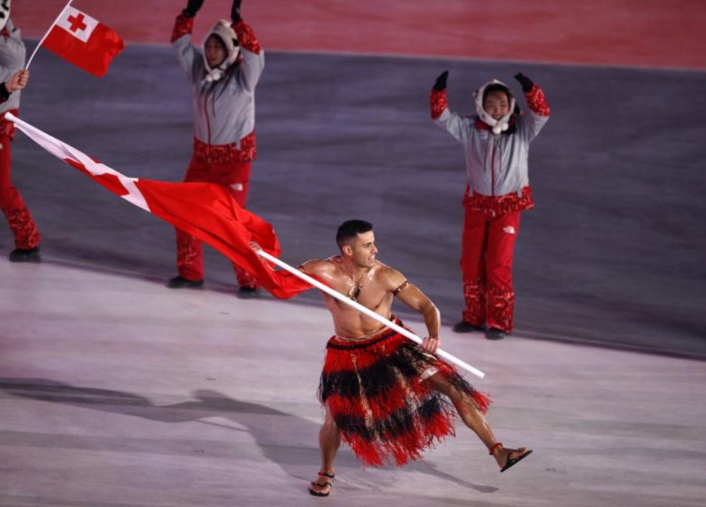 Olympic opening ceremony flag bearers