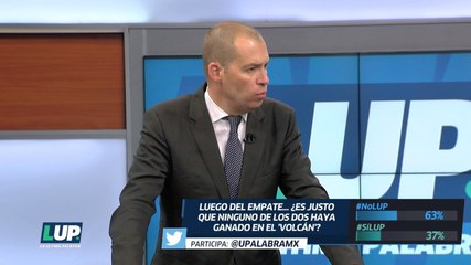 ¿Es justo el empate en el “Volcán”?