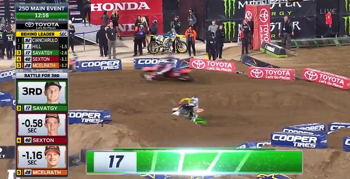 AMA Supercross 2018 San Diego 250SX Main Event
