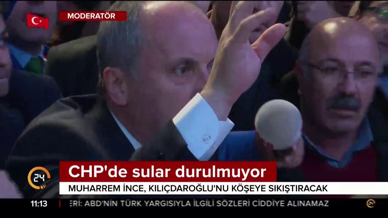 Muharrem İnce'den tüzük değişikliği önerisi: İki seçim kaybeden başkan