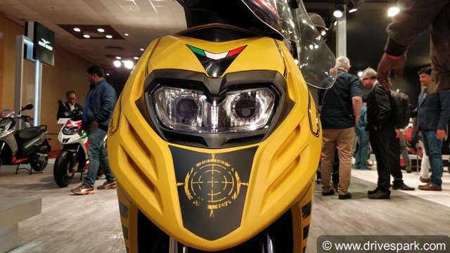 Auto Expo 2018: Aprilia Storm 125 - Specifications, Features, Expected Price - DriveSpark