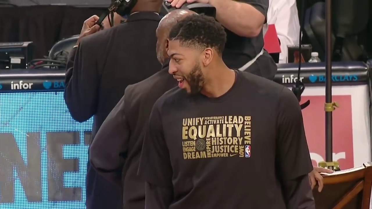 Anthony Davis 44 Points! Rondo Triple Double vs Nets! 2017-18 Season