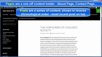 wordpress-page-vs-post