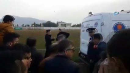 Afrin şehidinin naaşı helikopterle Anamur’a getirildi