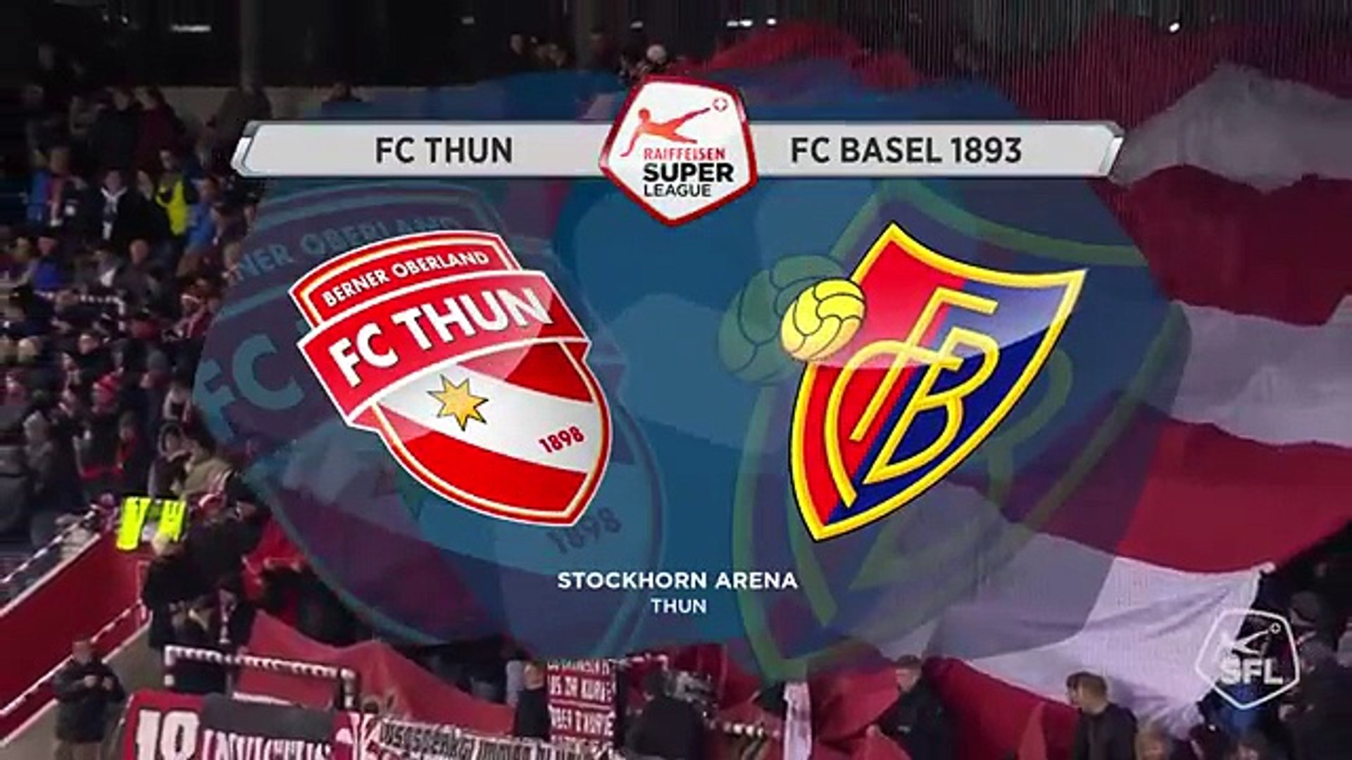 Thun 0 2 Basel Swiss Super League 10 February Video Dailymotion