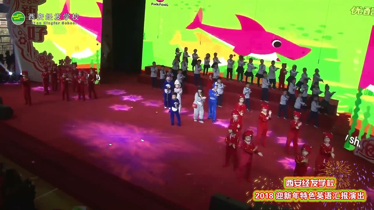 Baby Shark - PinkFong Song - Live@New Year Show