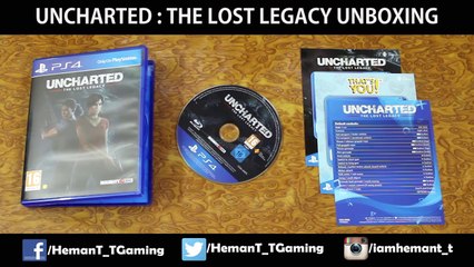Uncharted The Lost Legacy (PS4) Unboxing Standard Edition - Hindi Gaming!