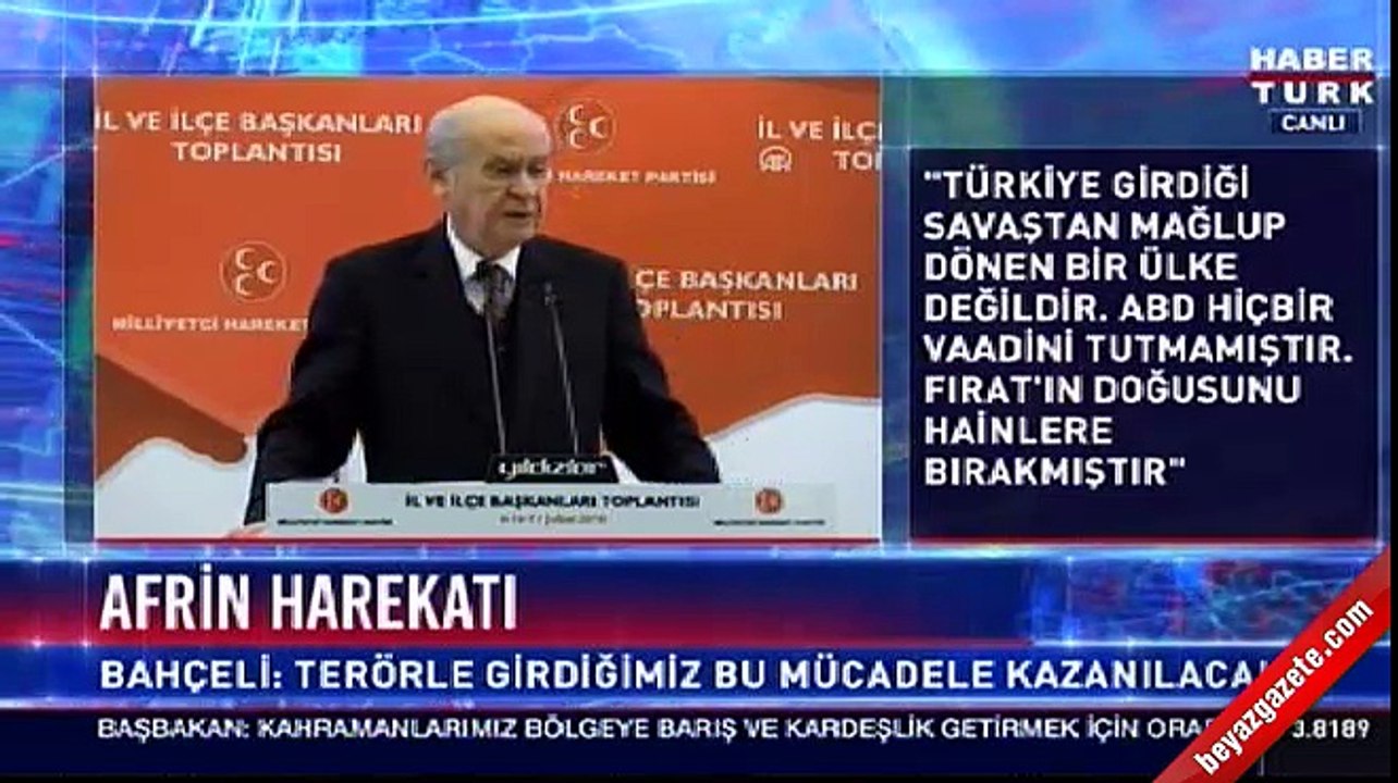 Bahçeli: Alın PKK'yı vurun CHP'ye