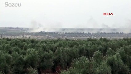 Afrin sınırı bölgesindeki YPG hedefleri vuruluyor