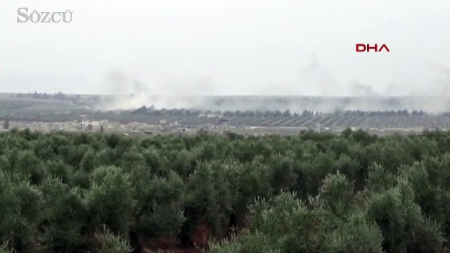 Afrin sınırı bölgesindeki YPG hedefleri vuruluyor