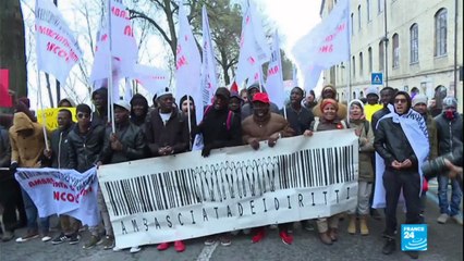 Anti-fascist protest draws thousands in Italy migrant shooting town