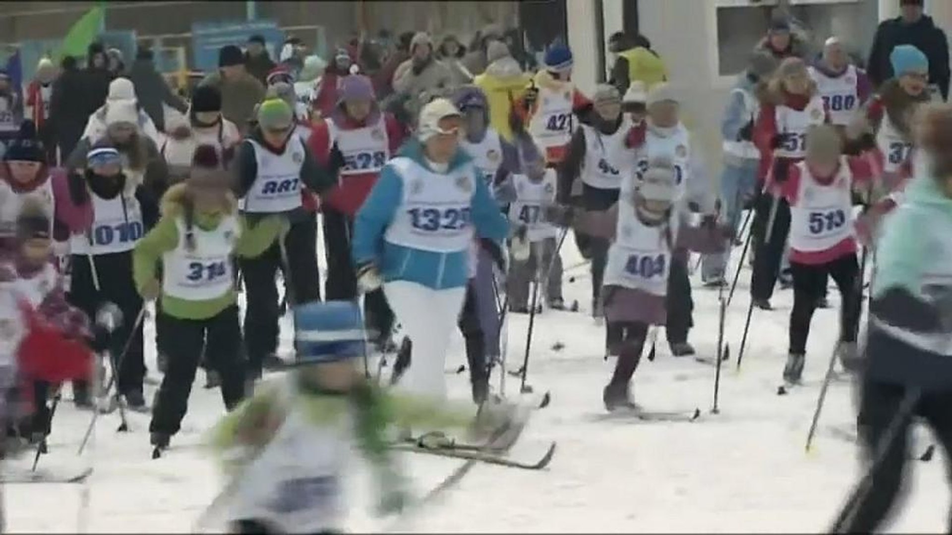 ⁣Россияне встали на лыжи