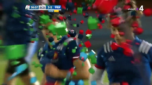 France Féminines domine l'Ecosse dans le Tournoi