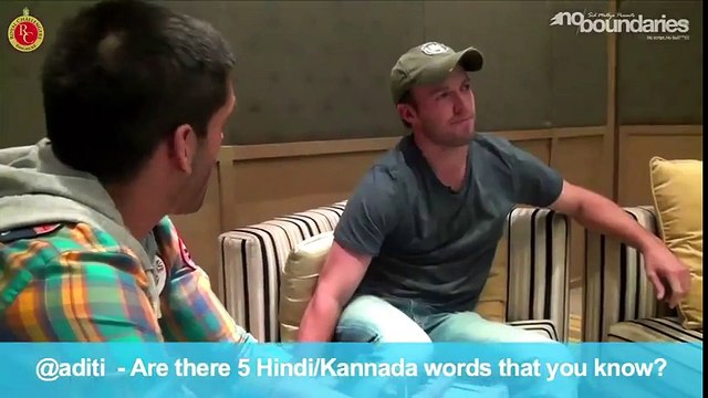 AB De Villiers sings a Hindi song - Yeh Dosti Hum Nahin Todenge_HIGH