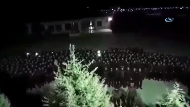 JÖH ve PÖH timleri ant içerek Afrin'e girdi