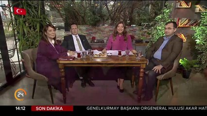 Billur Aktürk'ün hazırlayıp sunduğu #24Kafe 17:15'te 24 TV'de