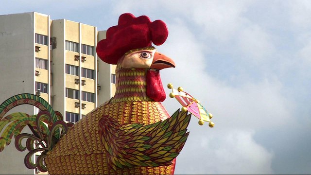 Party time in Brazil: Dancing away troubles at Carnival