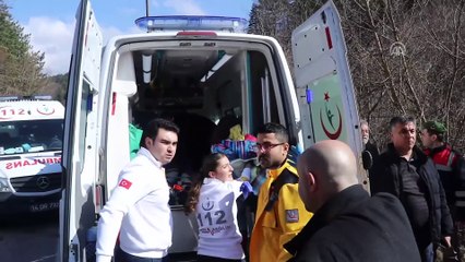 Zincirleme trafik kazası: 11 yaralı (2) - BOLU