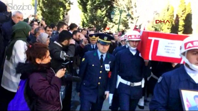 Eskişehir'de Şehit Uzman Çavuş Serdar Ege için tören düzenlendi